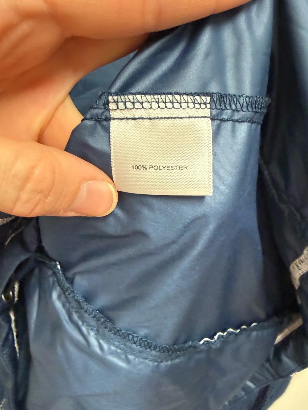 Peter Millar Navy Blue Windbreaker Pullover